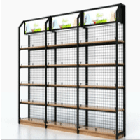 3d design animation rendering of goods shelves,about 20 seconds 